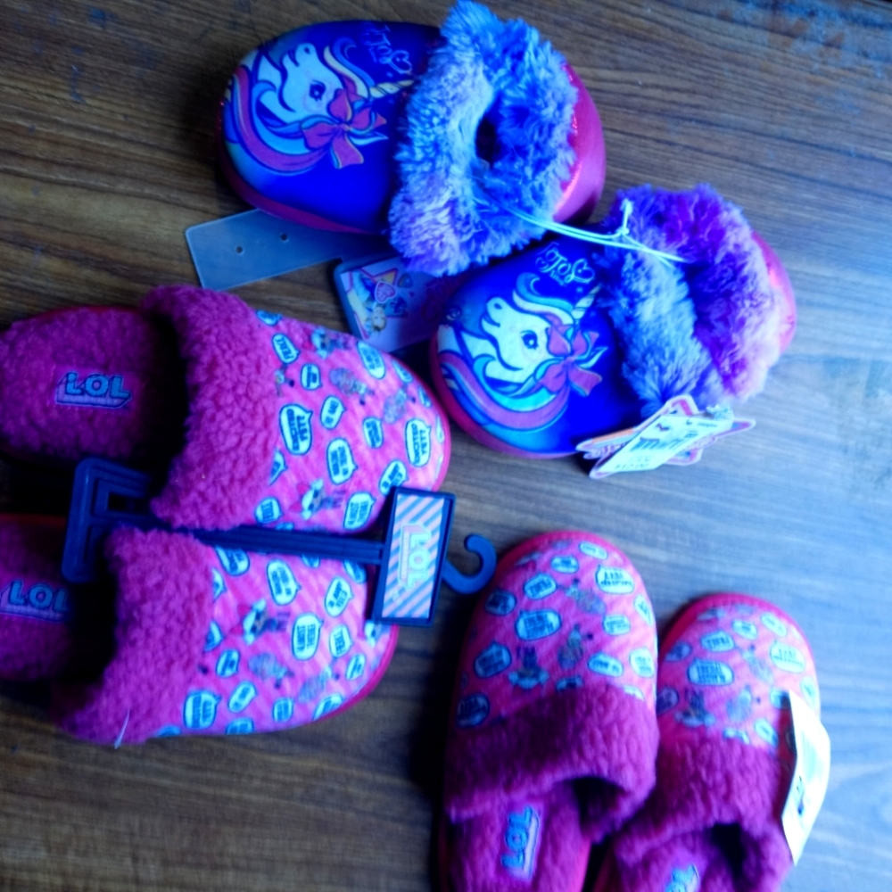 Lil girl slippers